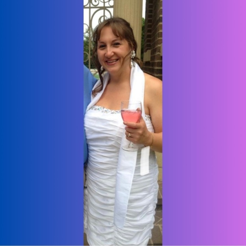 MOM DAD & ME | Strapless Semi-Formal Mini Dress | Women’s Size 3X